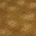 Tissu de coton faux-uni cappuccino à branches & feuilles
