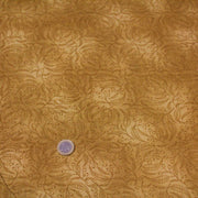 Tissu cotonnade faux - uni cappuccino, branches & feuilles - TissusPapi.com