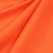 Tissu Gabardine de coton / sergé de coton orange uni