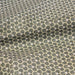 Tissu de coton motif traditionnel japonais géométrique KIKKO vert kaki - Oeko-Tex