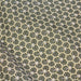Tissu de coton motif traditionnel japonais géométrique KIKKO vert kaki - Oeko-Tex