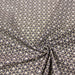 Tissu de coton motif traditionnel japonais géométrique KIKKO noir - Oeko-Tex