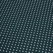 Tissu popeline de coton vert anglais à pois blancs - COLLECTION POLKA DOT - Oeko - Tex - TissusPapi.com