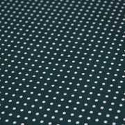 Tissu popeline de coton vert anglais à pois blancs - COLLECTION POLKA DOT - Oeko - Tex - TissusPapi.com