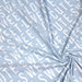 Tissu molleton de coton bleu ciel SWEET LOVE CUTE - Oeko-Tex