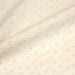 Tissu double gaze de coton gaufrée écrue et broderie anglaise - COLLECTION ADÈLE - Oeko-Tex