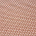 Tissu de coton motif traditionnel japonais vagues SEIGAIHA cassonade & blanc - Oeko-Tex