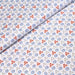 Tissu de coton AZULEJOS aux trèfles et cercles, tons gris & bleu - OEKO-TEX® - tissuspapi