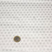 Tissu de coton saki motif traditionnel japonais géométrique ASANOHA blanc et argenté - Oeko-Tex
