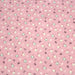 Tissu de coton aux petits oiseaux & fleurs, fond rose - OEKO-TEX® - tissuspapi