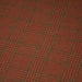 Tissu lainage tartan à carreaux vert olive & rouge - Fabrication italienne - tissuspapi