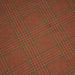 Tissu lainage tartan à carreaux vert olive & rouge - Fabrication italienne - tissuspapi