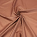 Tissu doublure de polyester couleur cuivre uni - tissuspapi