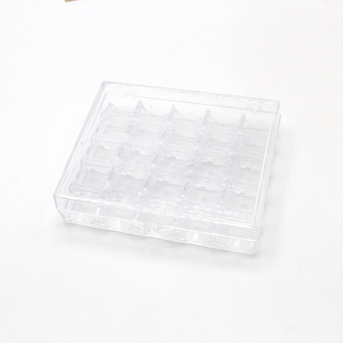 Boîte de rangement transparente pour 25 canettes