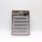 Boîte de rangement transparente pour 25 canettes - TissusPapi.com