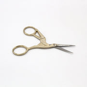Ciseaux cigogne dorés, 12cm - TissusPapi.com