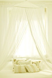 Tissu étamine de coton grande largeur 260cm : Blanc ou écru - OEKO - TEX - TissusPapi.com