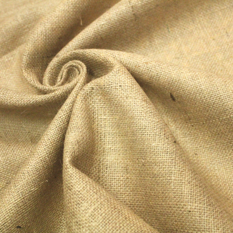 Tissu toile de jute naturel - 100cm de large - TissusPapi.com
