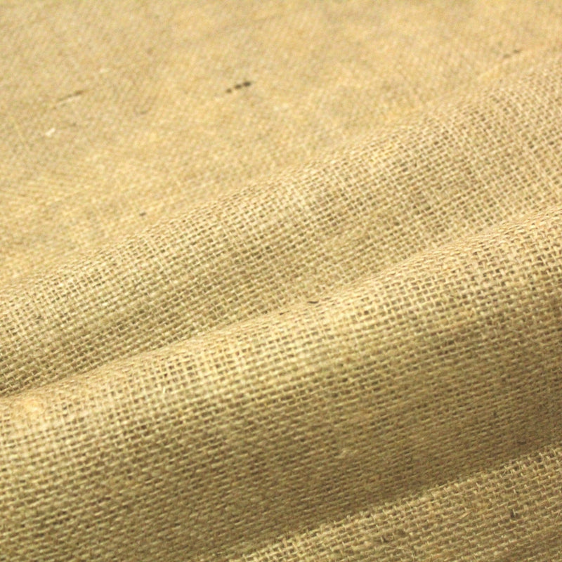 Tissu toile de jute naturel - 100cm de large - TissusPapi.com