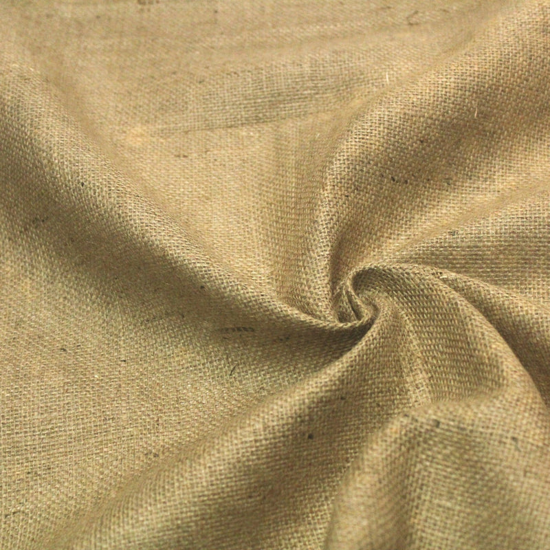 Tissu toile de jute naturel - 100cm de large - TissusPapi.com