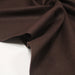 Tissu de lin marron cacao uni - Oeko-Tex