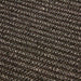 Tissu lainage faux-uni marron chocolat aux rayures chinées écrues - tissuspapi