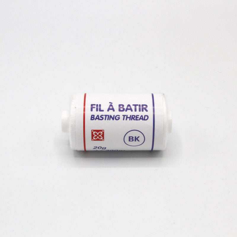 Bobine de fil à bâtir blanc - Environ 300m - TissusPapi.com