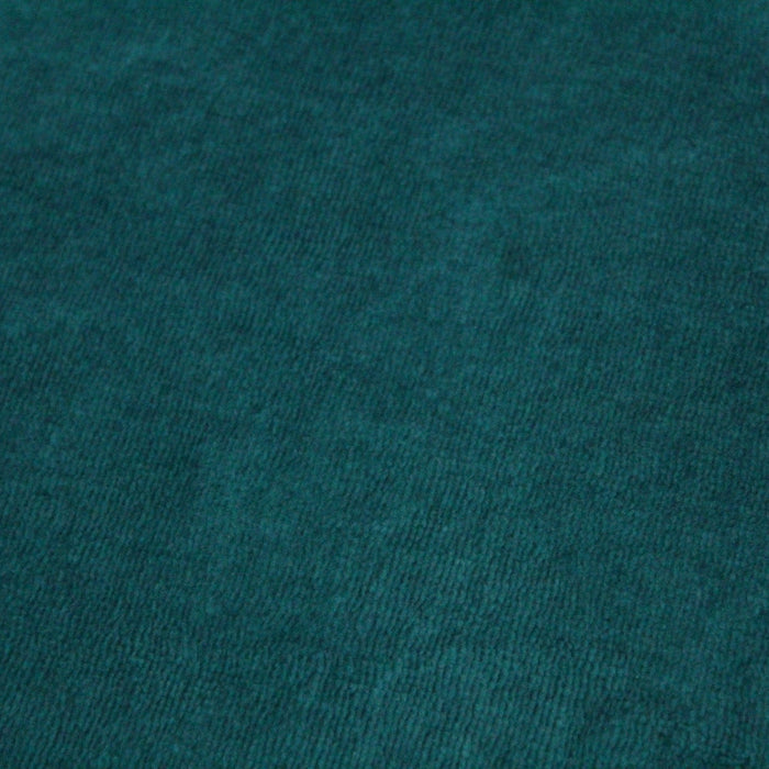 Tissu éponge de fibre de bambou qualité extra, vert canard - Oeko-Tex - tissuspapi