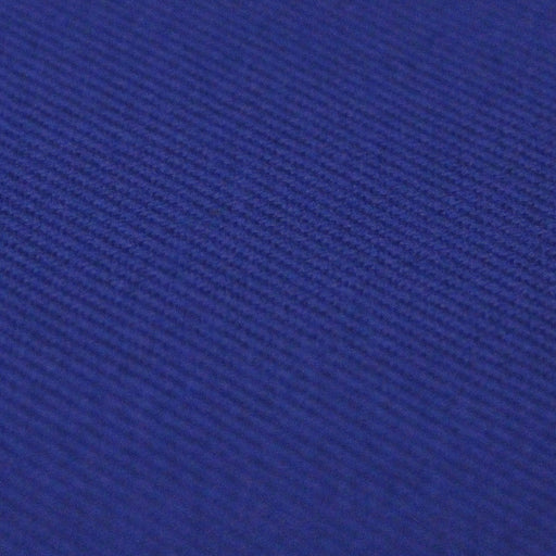 Tissu gabardine de coton - sergé de coton bleu roi uni à grosses côtes, pour bleus et vestes de travail - tissuspapi