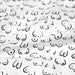 Tissu popeline de coton BOOBS aux jolis seins, fond blanc