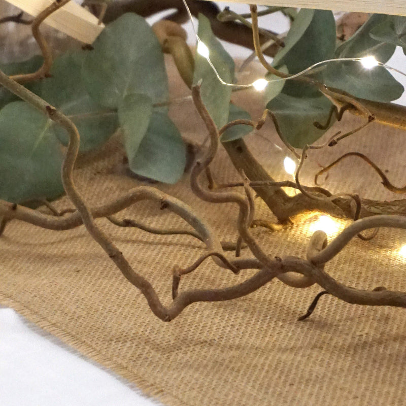 Chemin de table au mètre toile de jute de 35cm de large - Fabriqué en France - TissusPapi.com