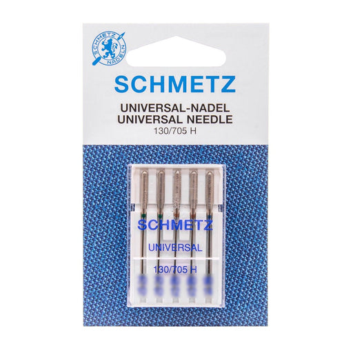 Boîte de 5 aiguilles universelles SCHMETZ pour machine à coudre - tissuspapi