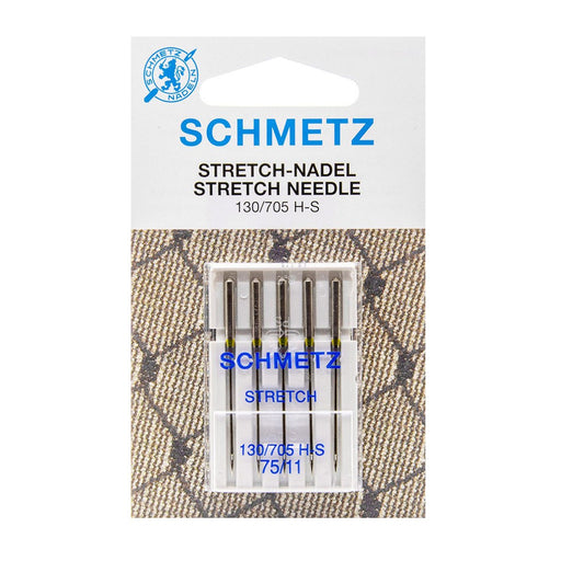 Boîte de 5 aiguilles stretch SCHMETZ pour machine à coudre - tissuspapi