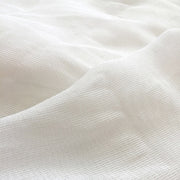 Tissu gaze de coton blanc naturel 100cm de large - TissusPapi.com