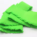 Ruban élastique jupe froufrou - Bord-côte pour jupe vert fluo, 6cm - tissuspapi