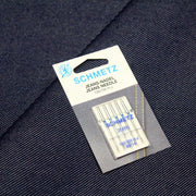Boîte de 5 aiguilles jean denim SCHMETZ pour machine à coudre - TissusPapi.com