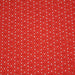 Tissu broderie anglaise à fleurs, rouge 100% coton