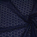 Tissu de coton broderie anglaise bleu marine 100% coton 125gr/m2