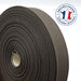 Ruban sergé de coton marron 32mm - Galette de 50 mètres - Fabrication française - tissuspapi