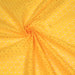 Tissu broderie anglaise à fleurs, jaune
