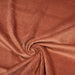 Tissu velours côtelé grosses côtes 100% coton orange rouille - OEKO-TEX®