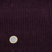 Tissu velours côtelé grosses côtes 100% coton violet aubergine - OEKO-TEX®