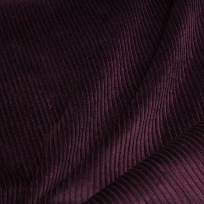 Tissu velours côtelé grosses côtes 100% coton : nombreuses couleurs - OEKO - TEX STANDARD 100 - TissusPapi.com