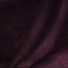 Tissu velours côtelé grosses côtes 100% coton violet aubergine - OEKO-TEX® - tissuspapi