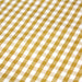 Tissu popeline de coton VICHY jaune moutarde & blanc à carreaux 6mm - OEKO-TEX® - tissuspapi