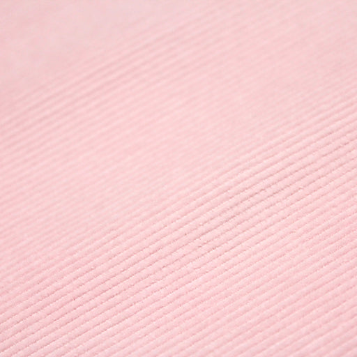 Tissu velours milleraies fines côtes 100% coton rose pâle - tissuspapi