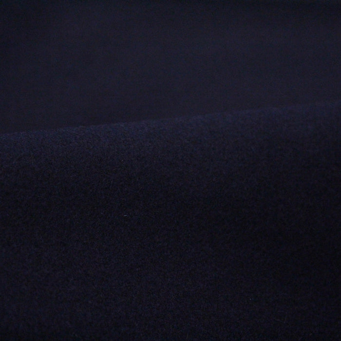 Tissu Drap de laine uni Bleu marine, fabrication italienne