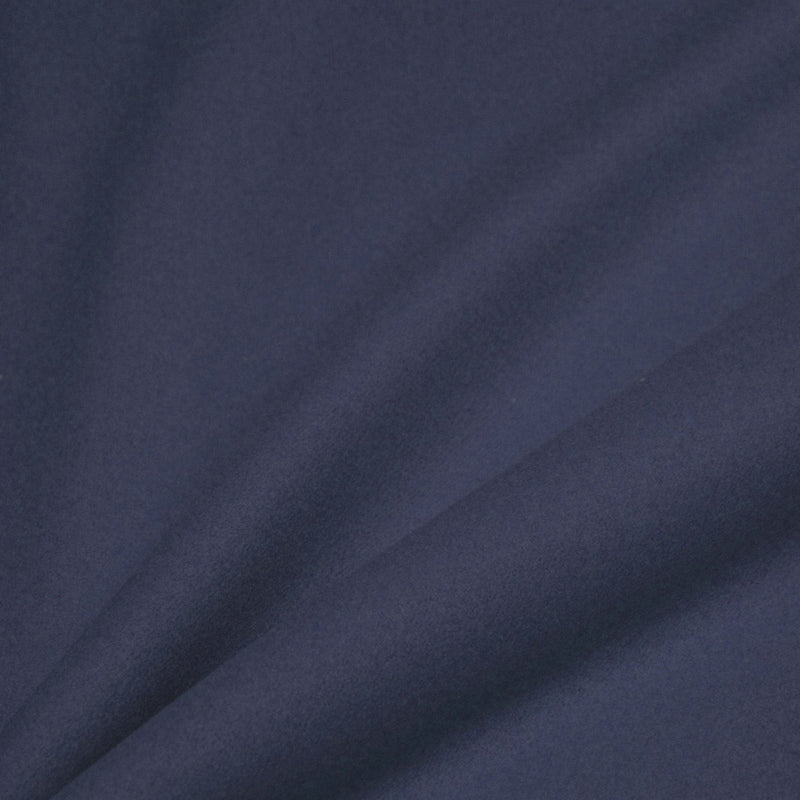 Tissu drap de laine bleu gris uni - Fabrication italienne - TissusPapi.com