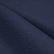 Tissu drap de laine bleu indigo uni - Fabrication italienne - TissusPapi.com