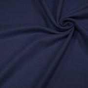 Tissu drap de laine bleu indigo uni - Fabrication italienne - TissusPapi.com